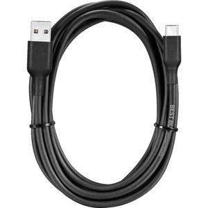 Best Buy essentials™ -BE-MCA922K  9' USB-C to USB Charge-and-Sync Cable - Black